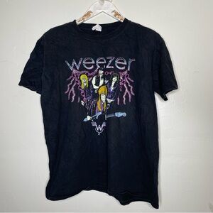 WEEZER HELLA MEGA TOUR 2021 CONCERT MERCH T SHIRT SZ L